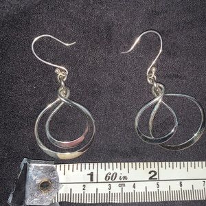 Sterling silver 925 dangle earrings